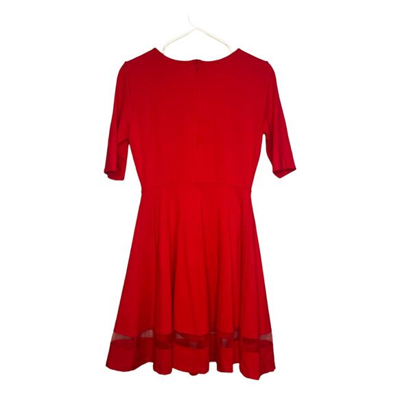 Lulus Red Dress Size Small Fit and Flare - Picture 4 of 7